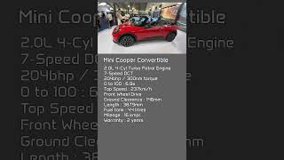 Mini Cooper Convertible