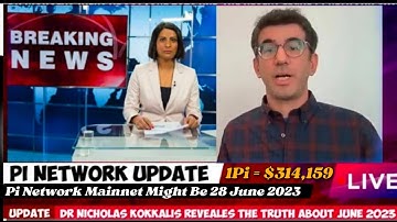 Breaking News🎉 Pi Network Mainnet Might Be Launch on 28 June 2023 New Update😍1Pi = $314,159 🤑#crypto