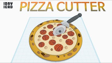[1DAY_1CAD] PIZZA CUTTER (Tinkercad : Design / Project / Education)
