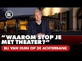 André van Duin in gesprek met collega&#39;s | BIJ VAN DUIN OP DE ACHTERBANK