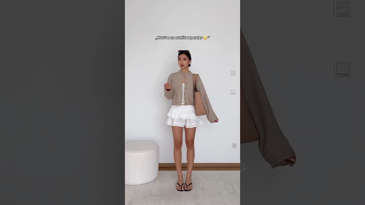 "YOU ARE AN OUTFIT REPEATER!"  