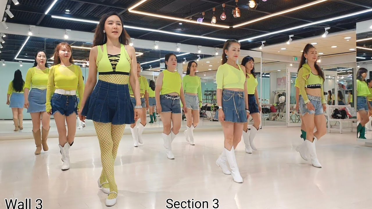 Soda Pop line dance | 스텝설명 | teach | 소다 팝 라인댄스 | 초급 | 