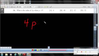 Objective 101   Evaluate a 1 variable expression, involving one operation, using whole number substi