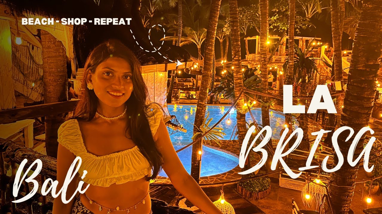 La Brisa Market Finds + Mari Beach Club Chill 🌊 | Bali Vlog Day 2