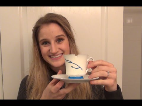 Belle S Chipped Tea Cup Diy Once Upon A Time Tutorial Belle Cosplay Youtube