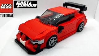 LEGO car moc Fast and Furious Mitsubishi EVO 7 Tokyo drift