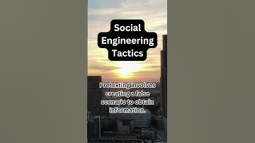 CompTIA Security+ Social Engineering Tactics