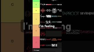 NU METAL TIER LIST in Link! #music #metal #numetal #rock #2000s #90s #90srock #heavymetal #metalband