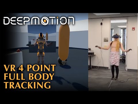 DeepMotion: VR 4 Point Full Body Tracking | HTC Vive