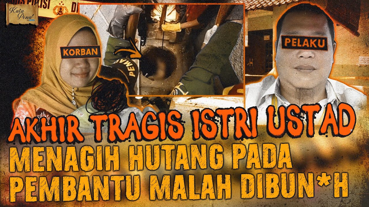 ISTRI UZTAD DIHABISl PEMBANTU KARENA NAGIH HUTANG