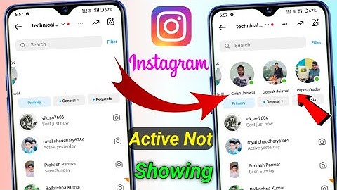 How to fix messenger not showing active friends || Instagram online active friends not showing