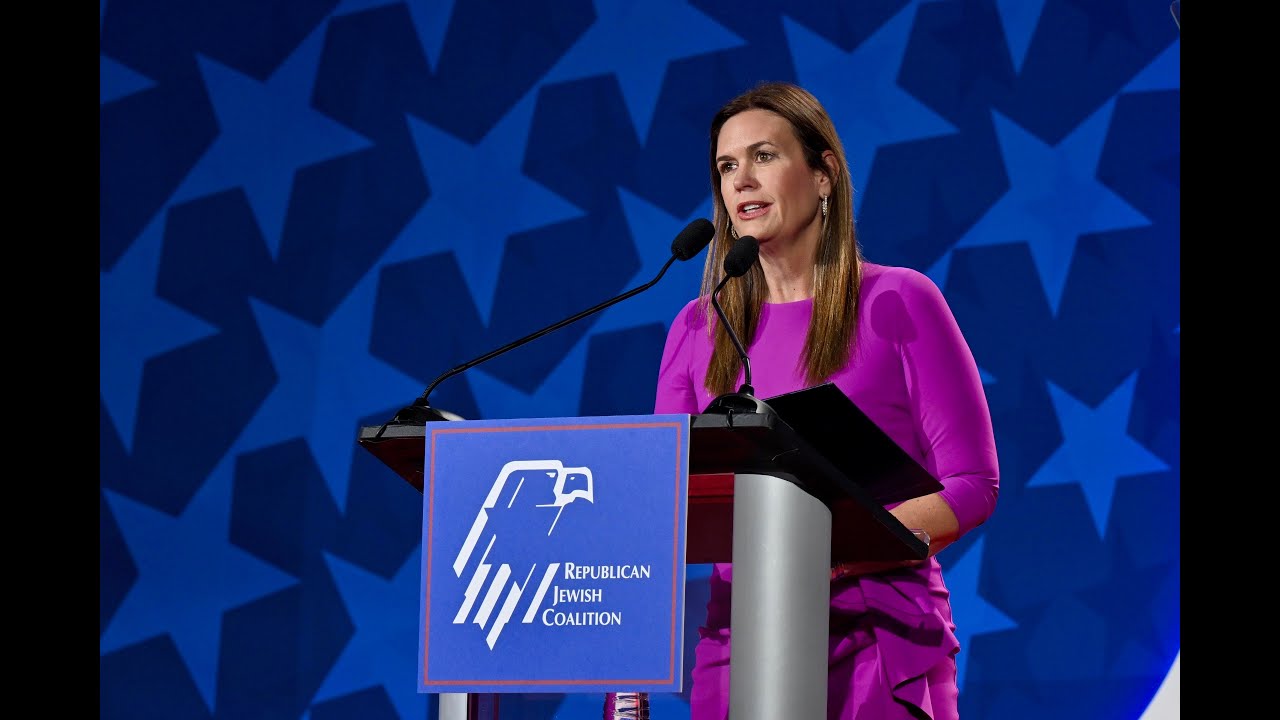 Governor Sarah Huckabee Sanders' remarks to the RJC Annual Leadership Summit, November 1st, 2025