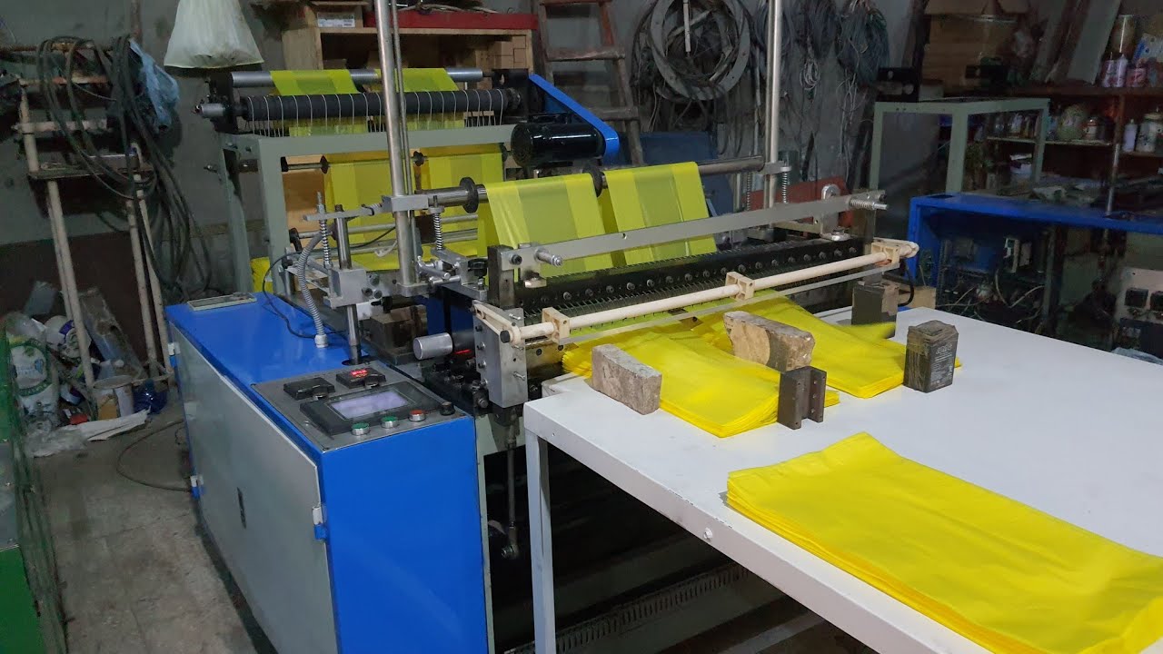 للبيع مقص تقطيع أكياس بلاستيك سيرفو موتور