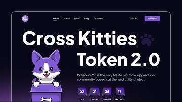 Meme Coin Website | UI/UX Design and Development with NexUX Lab