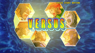 Marvel vs Capcom 2: Wolverine, Guile, and Captain Commando arcade playthrough