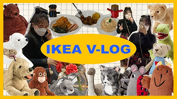 *V-LOG EP.1* 이케아 인형 탐방기 / Tour for IKEA Dolls
