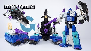 (Transform) Transformers Titans Return Decepticon Overlord 트랜스포머 리더 클래스 오버로드 변형