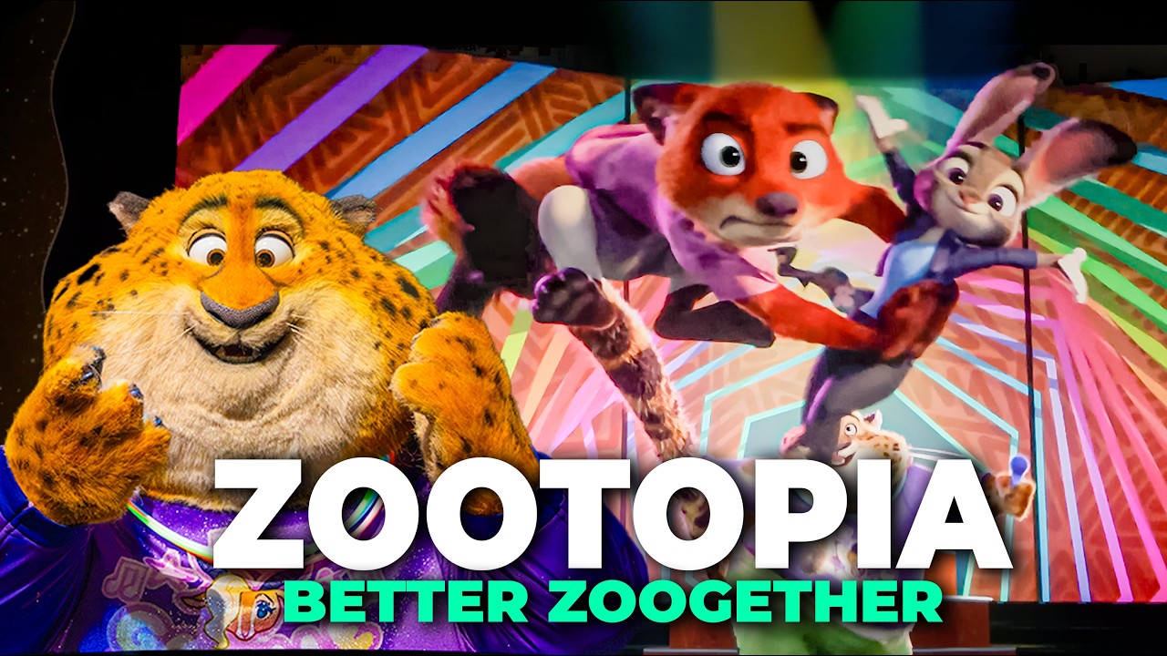 NEW Zootopia Better Zoogether FULL [4K] POV Multi Angle - Walt Disney World Animal Kingdom