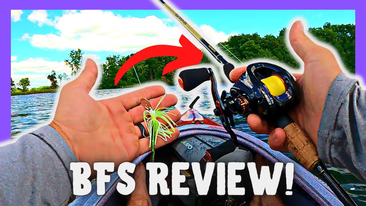 Ultralight BFS Review  Shimano Sensilite And Kastking Zephyr