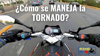 Conducción en CIUDAD de la TORNADO 300CC 😎 Suave y Fuerte 🔥 Mike MP