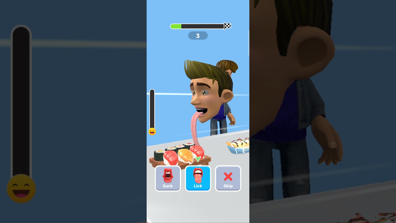 Lickman gameplay (ios/android)