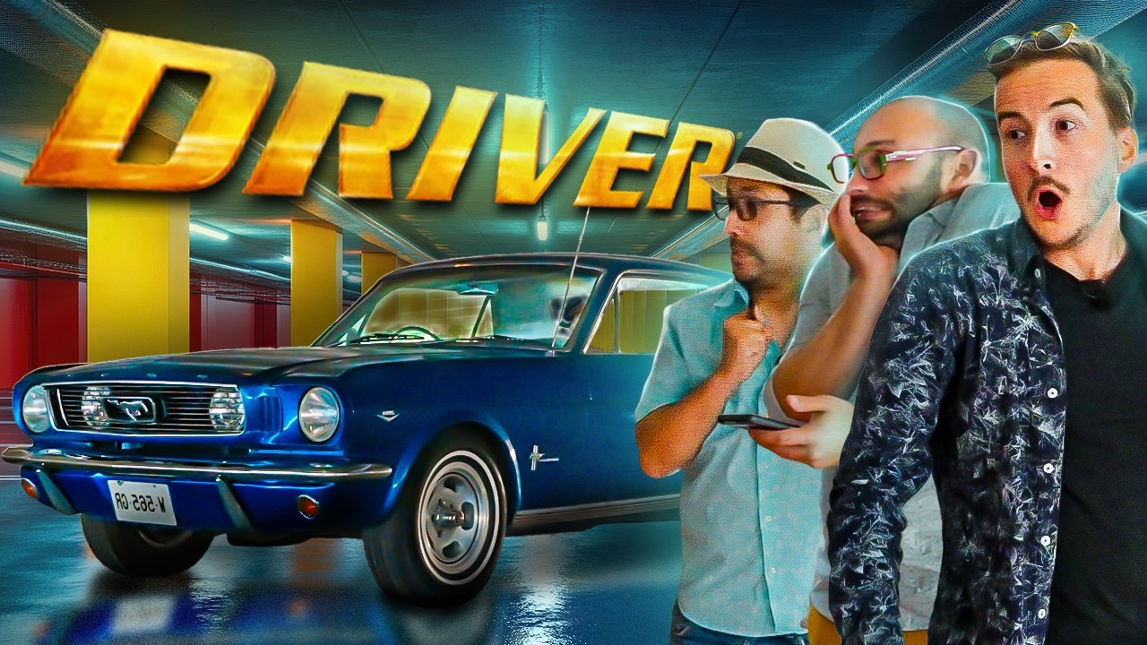 L’épreuve du parking de Driver PS1  ... EN VRAI