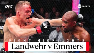 ELECTRIC KO 💥 | Nate Landwehr vs Jamall Emmers | #UFC Atlantic City Highlights