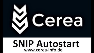 Cerea Lenksystem Tutorial: L2 RTK Basis einrichten: SNIP NTRIP Autostart ___www.cerea-info.de