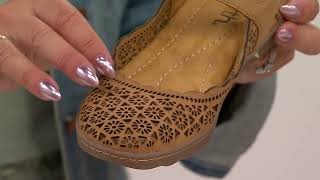 Earth Leather Mary-Janes - Lady on QVC