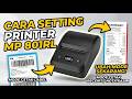 Cara Setting Printer MP 801RL Mengubah Mode Cetak Label Menjadi Cetak Receipt / Nota Kasir