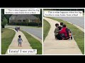 Happy toddler runs to greet brothers returning from school  viral media