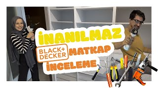 Bi̇li̇nmeyen Yönleri̇yle Black & Decker Reviva Şarjlı Darbeli Matkap