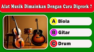 🎵 KUIS TENTANG ALAT MUSIK 🧠 Tebak Nama Alat Musiknya | ASAH OTAK | KUIS CERIA | AO20 screenshot 4
