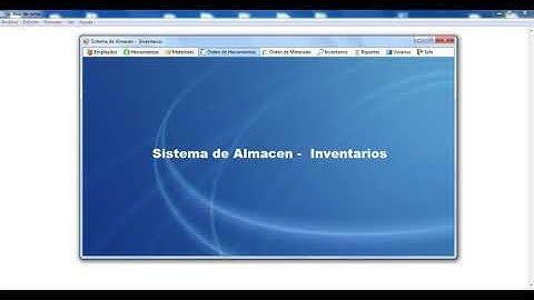 SISTEMA DE ALMACEN INVENTARIOS  VISUAL STUDIO