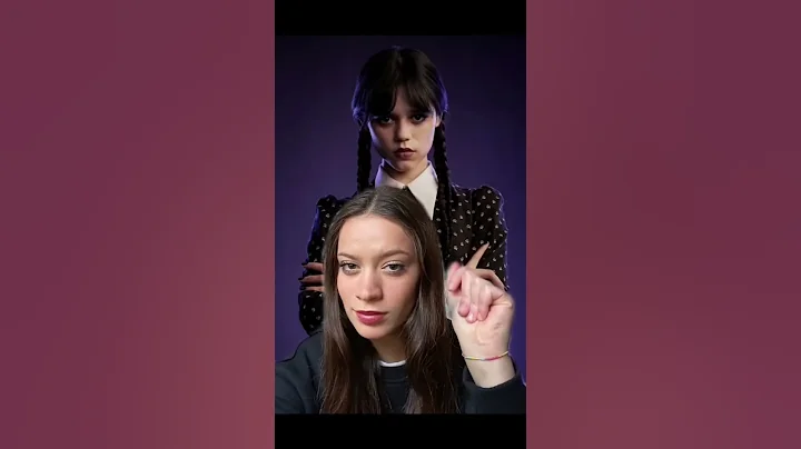 turning into Wednesday Addams (Jenna Ortega) - @ot...