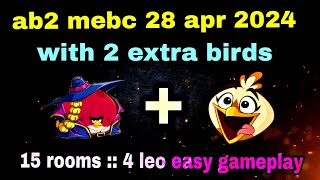 Angry birds 2 mighty eagle bootcamp Mebc 28 apr 2024 with 2 extra bird Terence+melody#ab2 mebc today screenshot 4