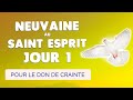 🙏 NEUVAINE au SAINT ESPRIT Jour 1 🔥 Prière pour le DON de CRAINTE du SEIGNEUR