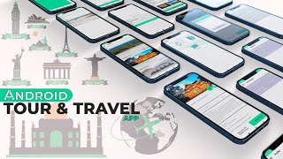 Android Tour & Travel Agency App | Android App Project Ideas screenshot 2