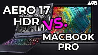 Gigabyte Aero 17 HDR vs. 16&quot; Macbook Pro for Design, Video Editing, and Rendering!