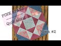 PINK STARS-quilt along-swamp angel quilt block-sew with me