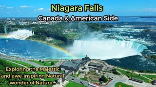 Majestic Wonder: Exploring the Beauty of Niagara Falls (Iconic) #niagarafalls #travel #canada