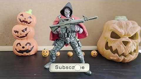 McFarlane Burned Tactical Spawn Unboxing and EPIC Pose! First Video!