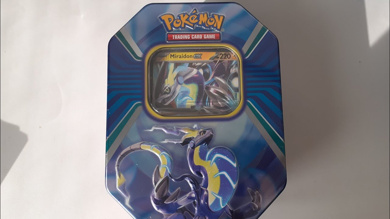 Pokémon TCG: Paldea Legends Tin (Miraidon ex)