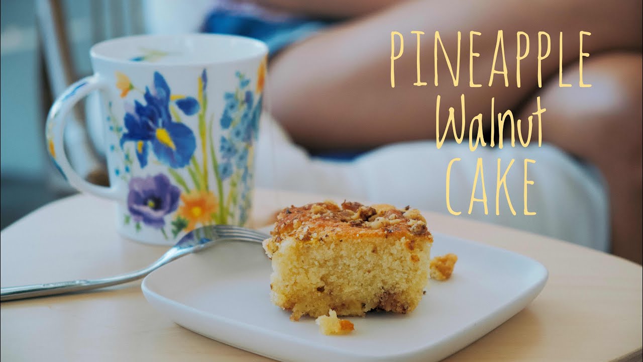 Pineapple Walnut Cake YouTube