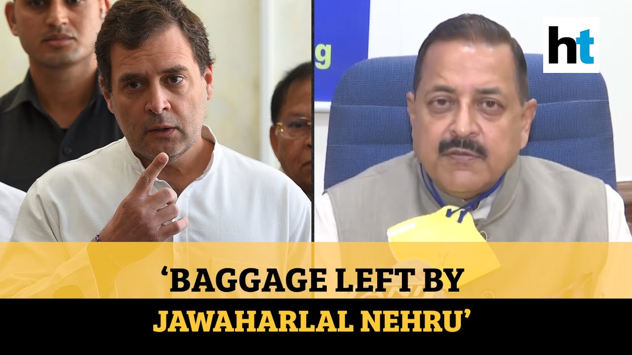 ‘China is a baggage left by Jawaharlal Nehru’: Jitendra Singh slams Congress