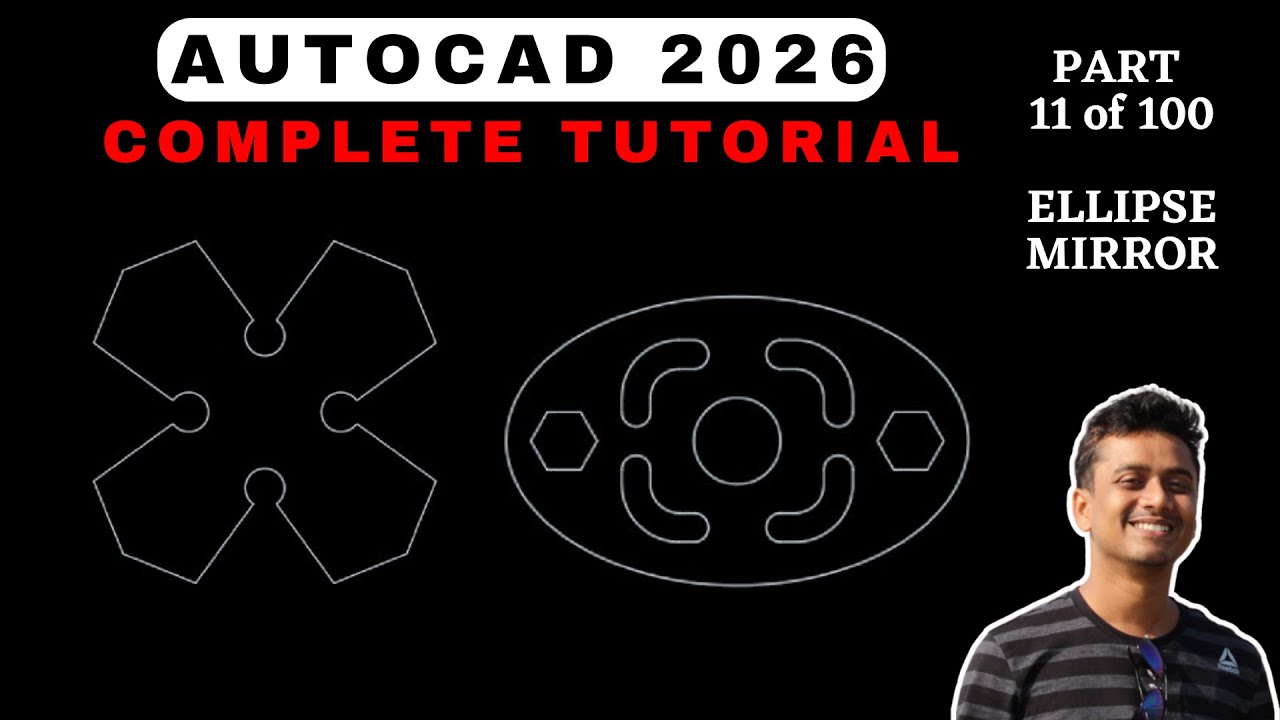 AutoCAD Complete 2D+3D Tutorial for Beginners || AutoCAD 2026 Tutorial ...