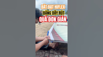 Bắt backdrop bạt hiflex bằng dây rút #backdrop #event #decor #mekongparty