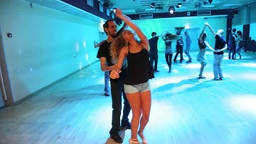 Shanie Ram & Naor Busi - random zouk lambada hip hop improv