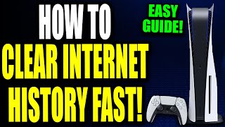 PS5 How To Clear Internet Browser History FAST! image