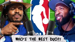 Who is the BEST duo in NBA history...? Cam Newton and Peggy break it down